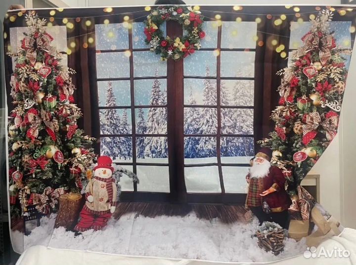 Фотофон новогодний