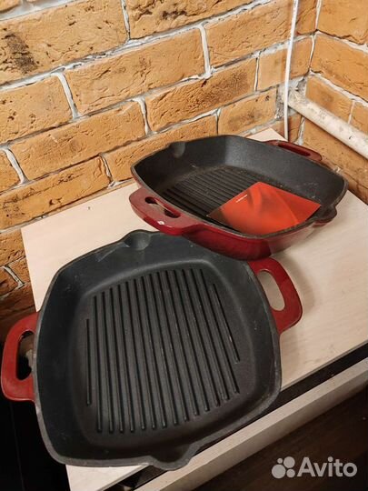 Сковорода гриль квадратная 25 miessa