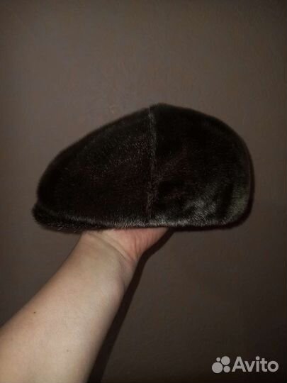 Меховая мужская кепка