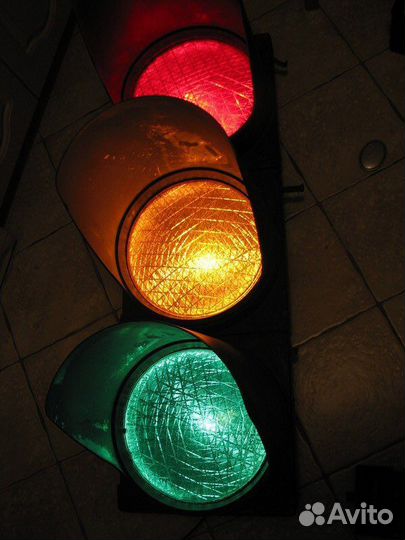 Светофор светомузыка с софитом