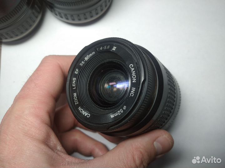 Объективы canon на запчасти