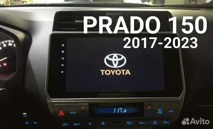 Андроид магнитолы для Toyota Prado 150 2017+