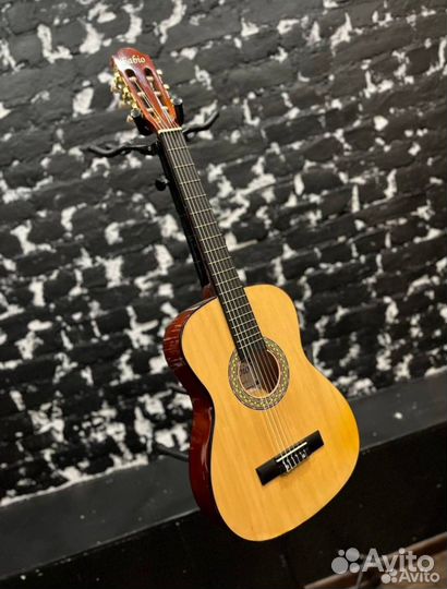 Гитара 3/4 с чехлом
