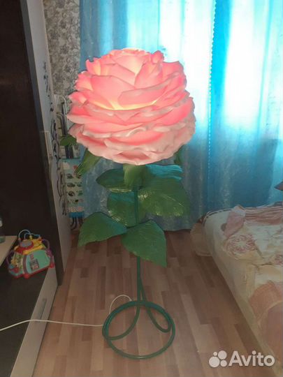 Роза из изолона