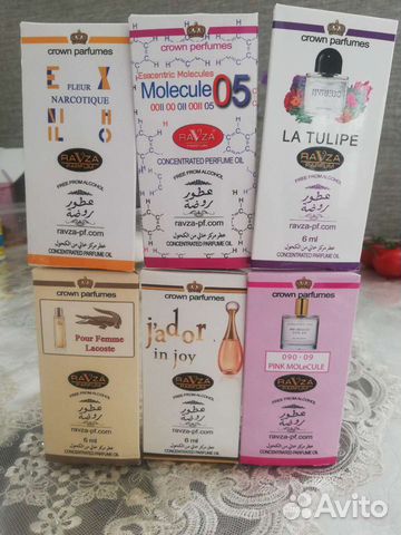 Масляные духи 6мл