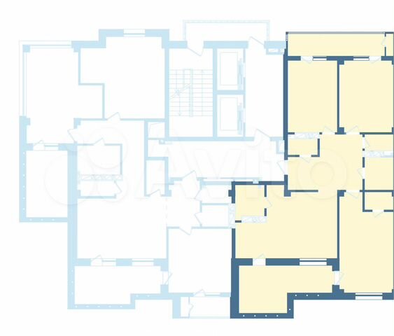 4-к. квартира, 116,8 м², 19/19 эт.