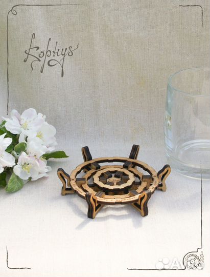 Подстаканник в стиле лофт