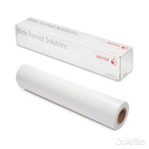 Бумага широкоформатная рулон плоттера, 620 мм х 17