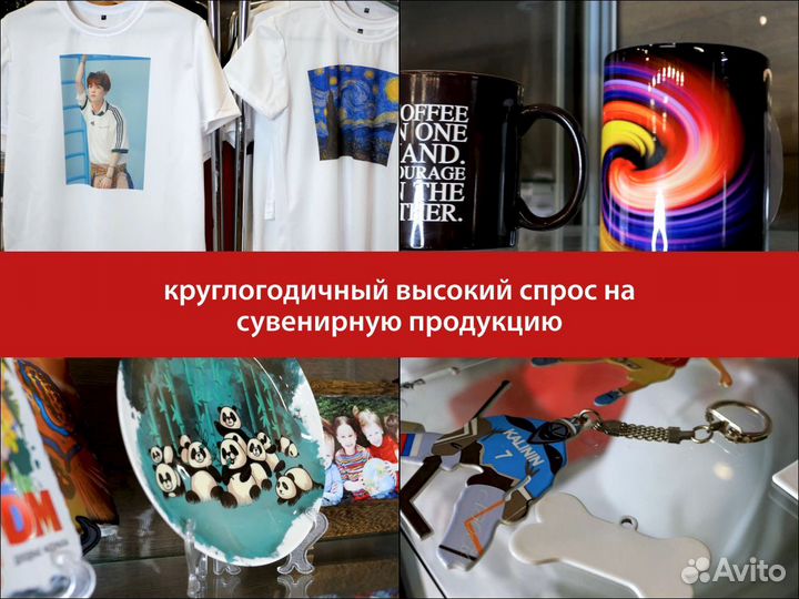 Готовый бизнес. Печать сувенирной продукции