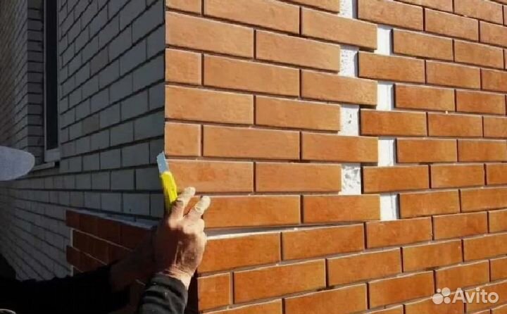 Фасадные панели / Термопанели под кирпич