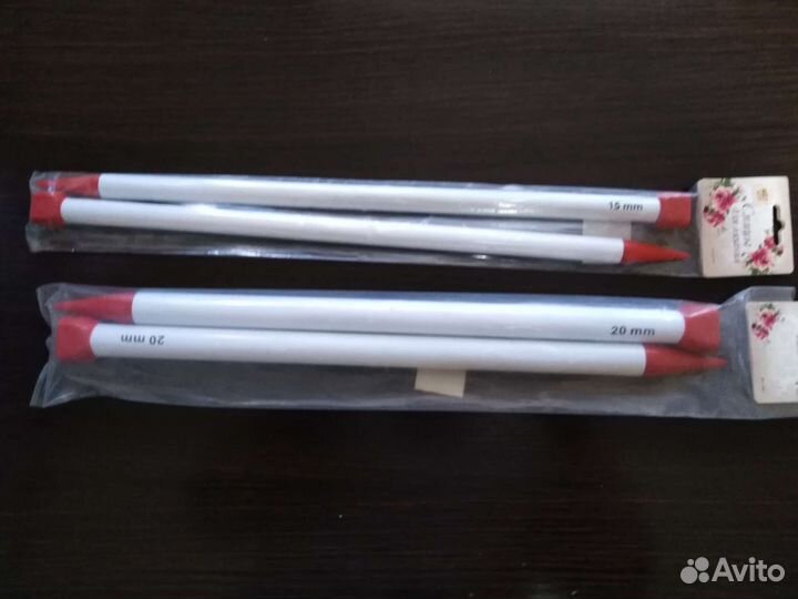 Спицы для вязания большие номера