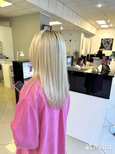 Окрашивание волос модель