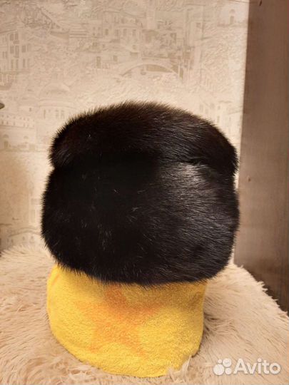 Шапка норковая женская