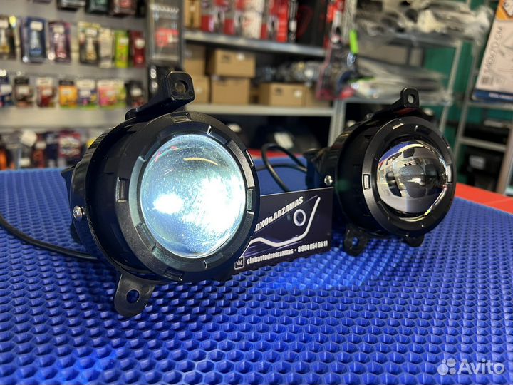 LeD птф Газель Бизнес Некст Приора линзы 2шт