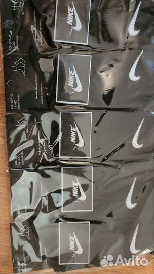 Носки Nike высокие черные