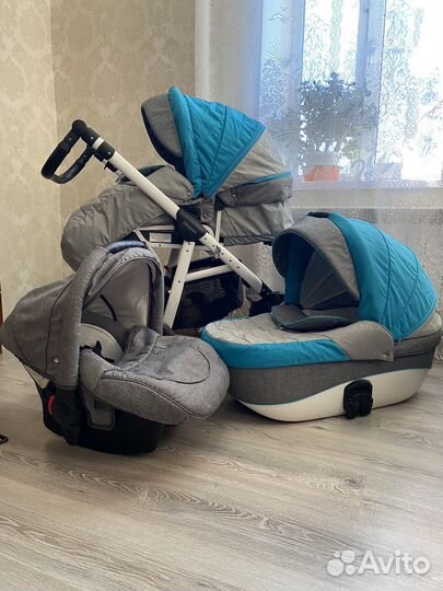 Коляска adamex 3 в 1