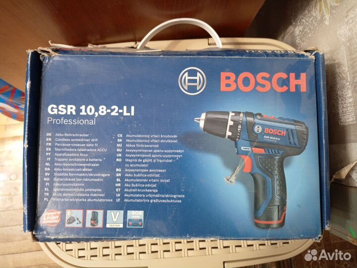 Шуруповерты bosch 18v и 10,8v