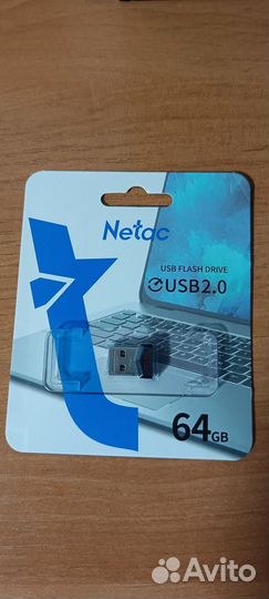 Флешка USB Netac 64gb