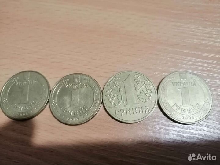 Монеты гривны