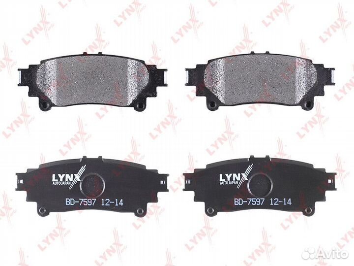 Колодки дисковые lynxauto BD-7597