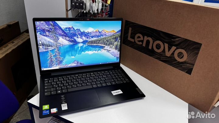 Ноутбук Lenovo core i5-1135/GeForce/SSD+HDD новый