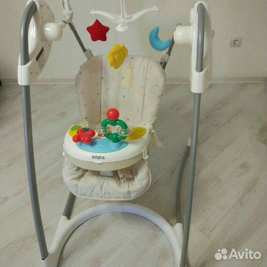 Детские электронные качели для новорожденных