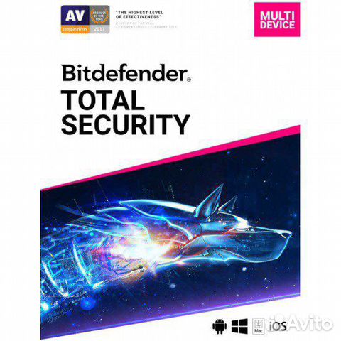 Bitdefender Total Security (6 мес - Ключ)