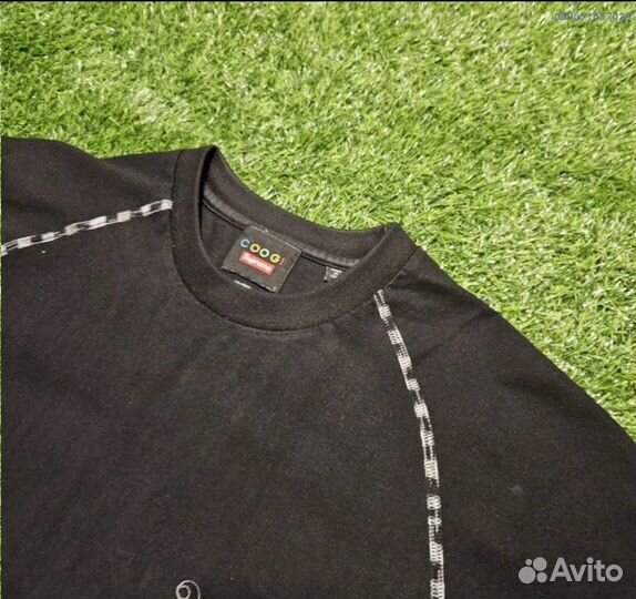 Футболка Supreme x Coogi черная