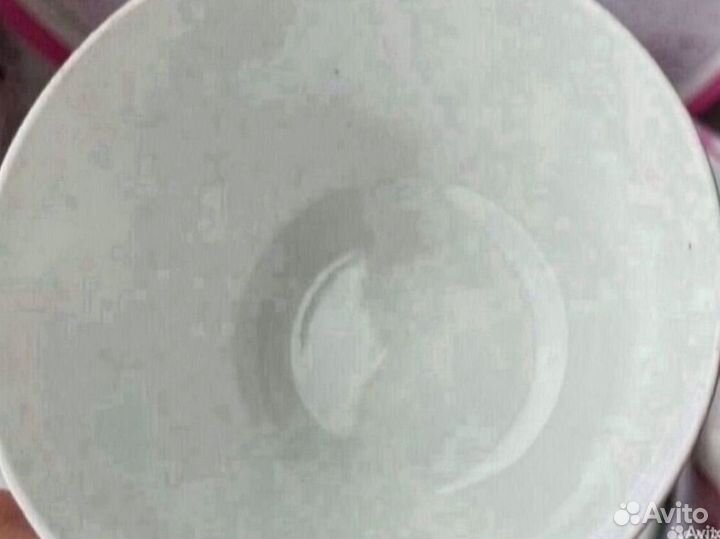 Новый фарфоровый сервиз на 6 персон орхидеи