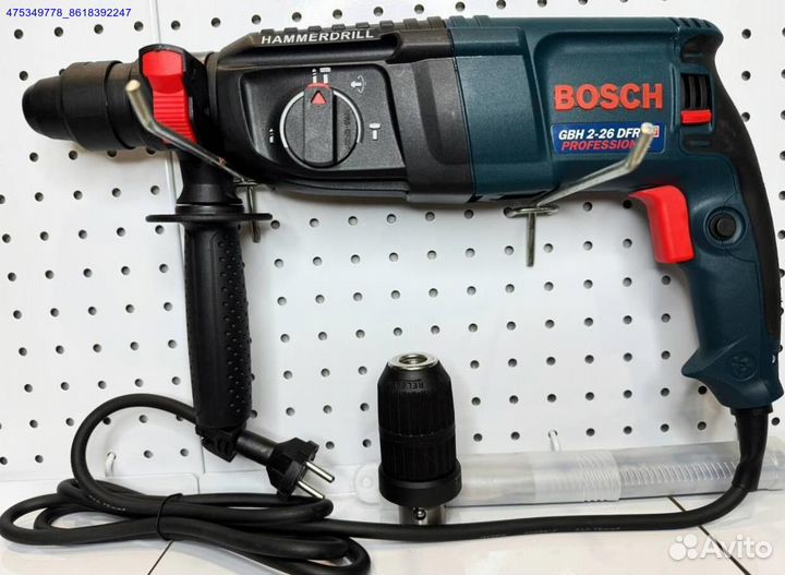 Перфоратор Bosch GBH 2-26 DFV +буры