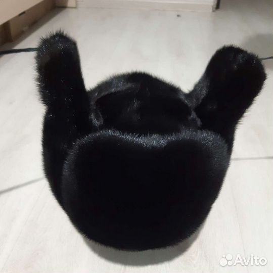 Норковая шапка мужская