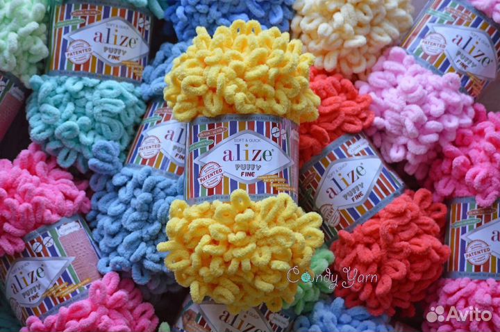 Пряжа ализе Пуффи файн