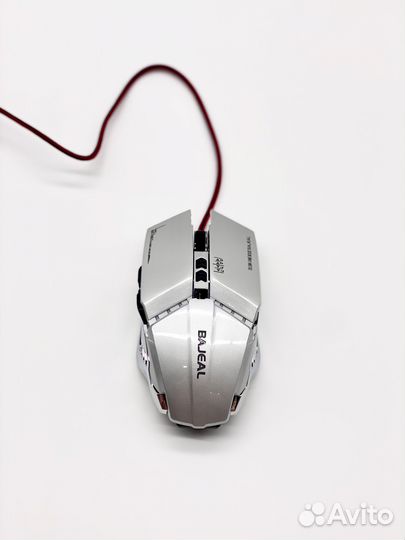 Мышь игровая с подсветкой металл