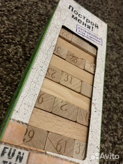 Настольная игра - дженга