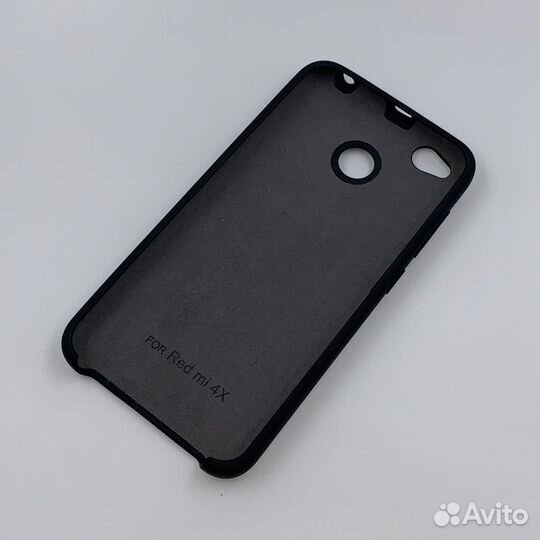 Чехол Silicone Cover Xiaomi Redmi 4X черный