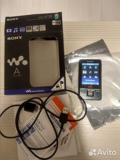 Mp3 плеер sony nwz-a728