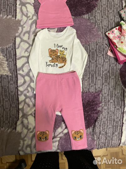 Вещи на девочку 68 размер