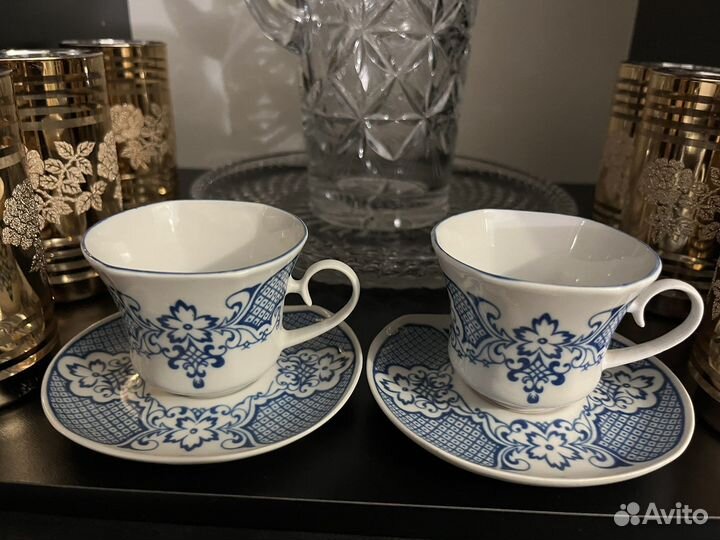Кофейные пары фарфор СССР