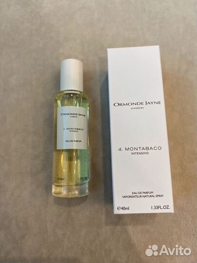 Ormonde jayne montabaco intensivo 40ml