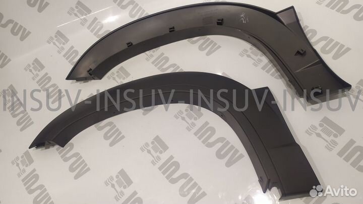 Молдинги Шевроле-Нива Бертоне (с 2009г.)