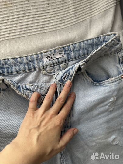 Джинсы S две пары Colin’s и Velvet(Stradivarius)