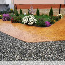 Декоротивный печатный бетон. И штукотурные работы, Суворовская