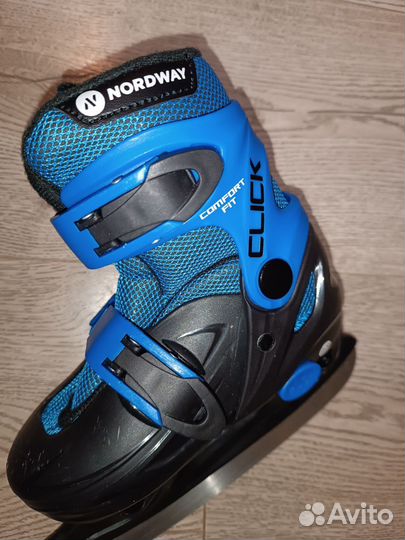 Коньки Nordway детские раздвижные 27 30