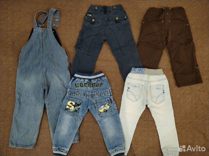 Пакет вещей для мальчика от 9 мес до 3,5 лет