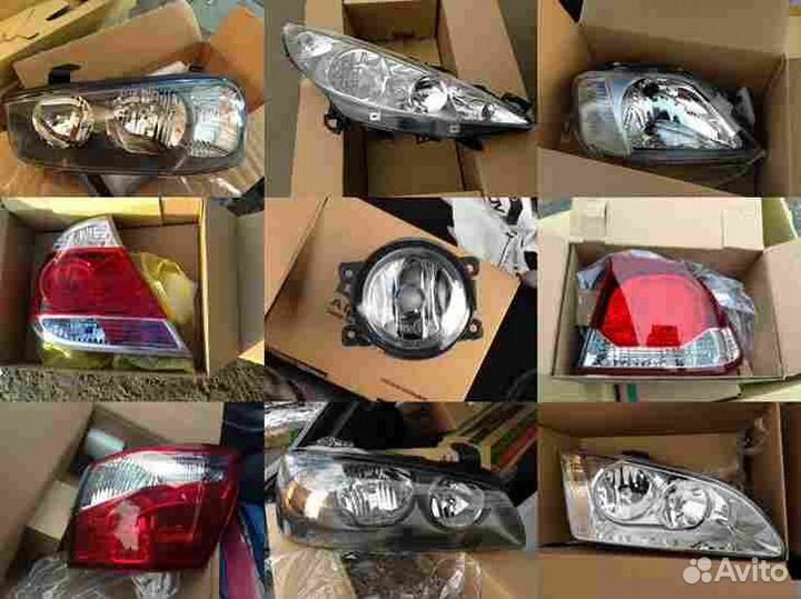 Aveo 04 Фара противотуманная правая (Китай)