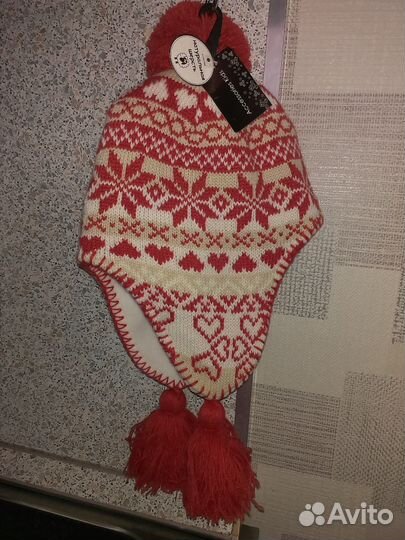 Новая Шапочка теплая 52-53