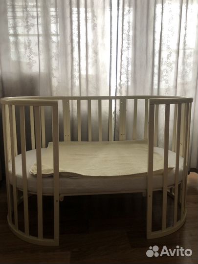 Детская кровать для новорожденных приставная