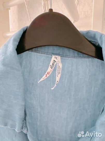 Джинсовая рубашка