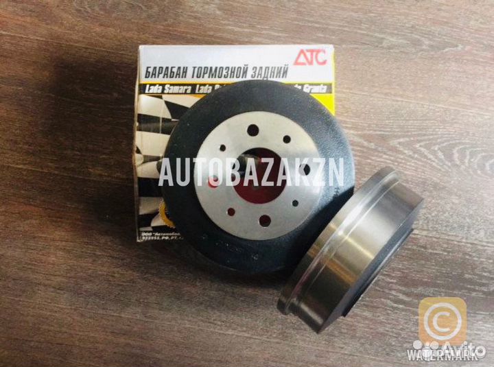 Барабаны тормозные комплект чугун Ваз
