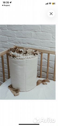 Мягкие бортики в кроватку